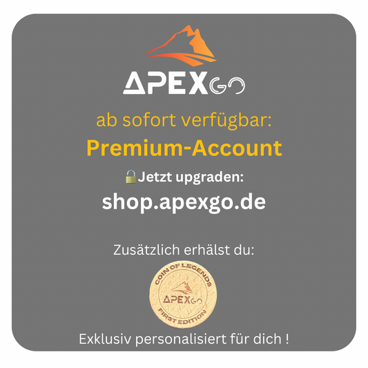 Premium Zugang zur APEXgo App